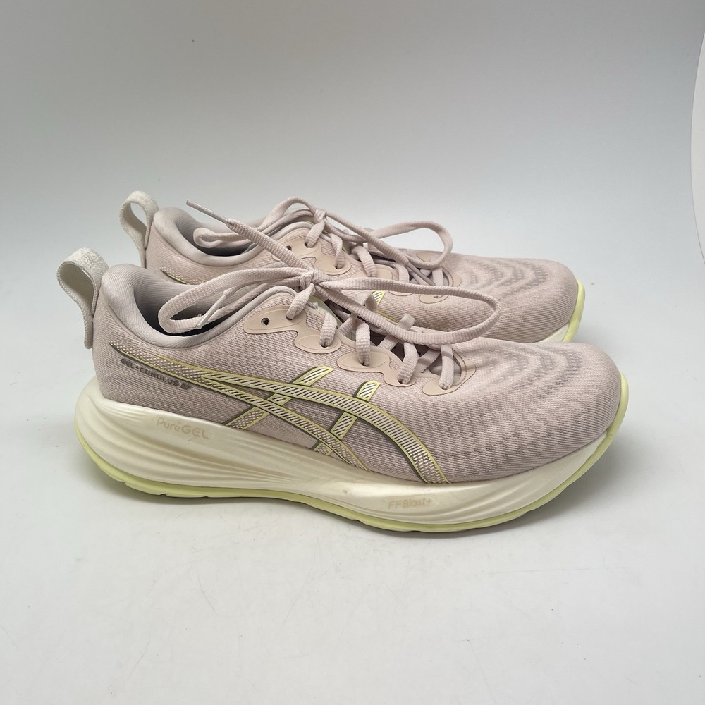 Asics‎ Sneakers Womens 8.5 Gel Cumulus 27 1012B772 Pink Running Athletic Shoes